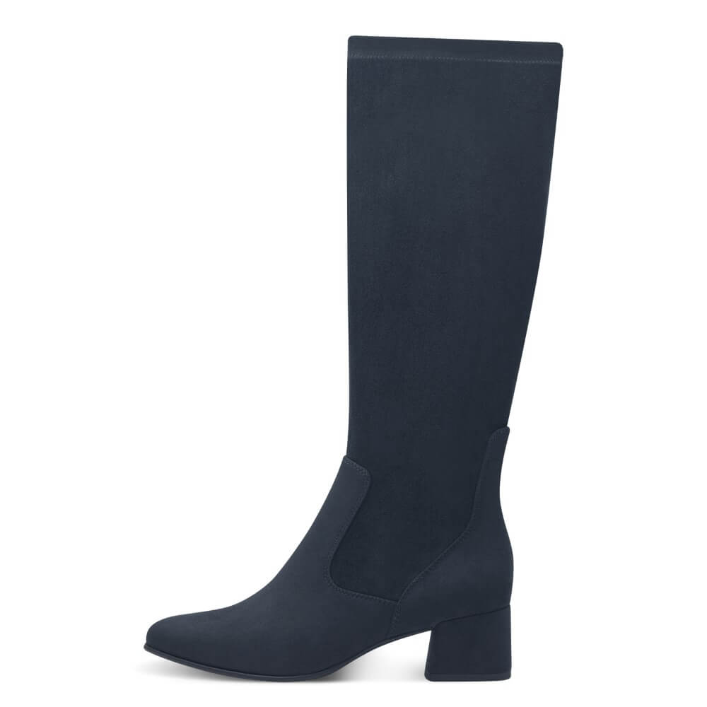 Marco Tozzi 2-25524 Knee High Boots Vegan-NAVY