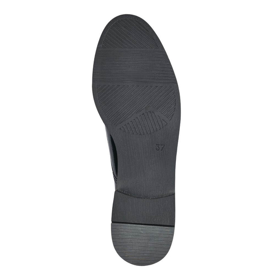 Marco Tozzi 2-23200 Patent Shoe-BLACK
