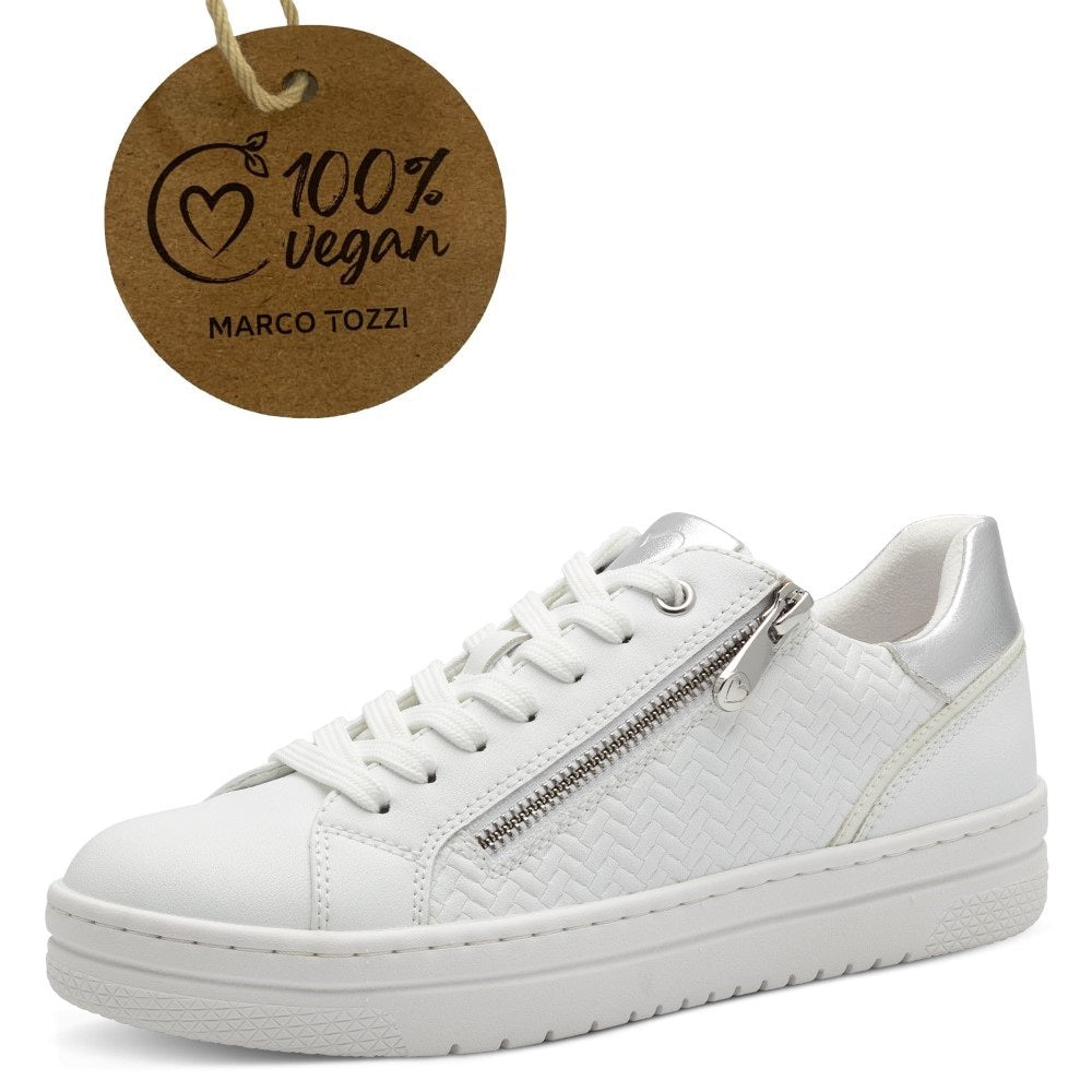 Marco Tozzi Vegan Sneakers 2-23718-WHITE