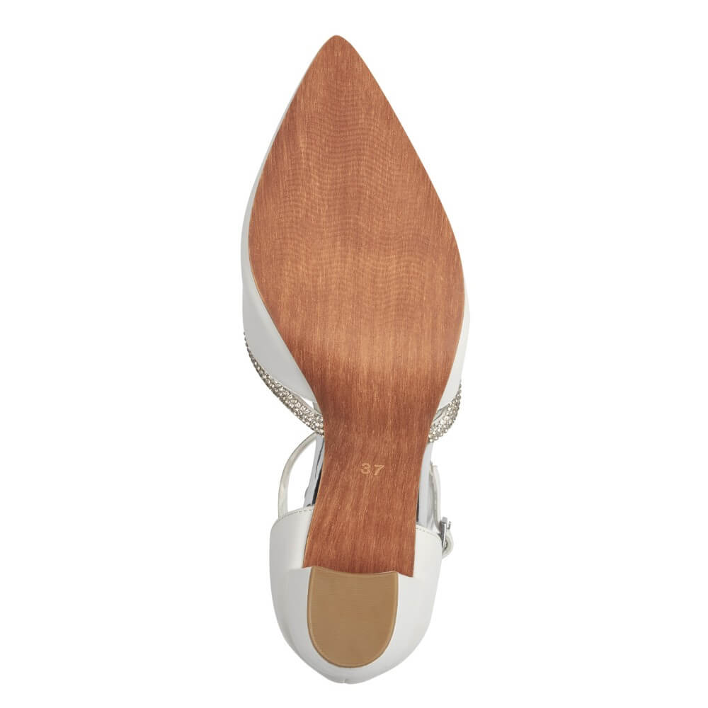 Marco Tozzi Block Heel Sandal 2-82404 White
