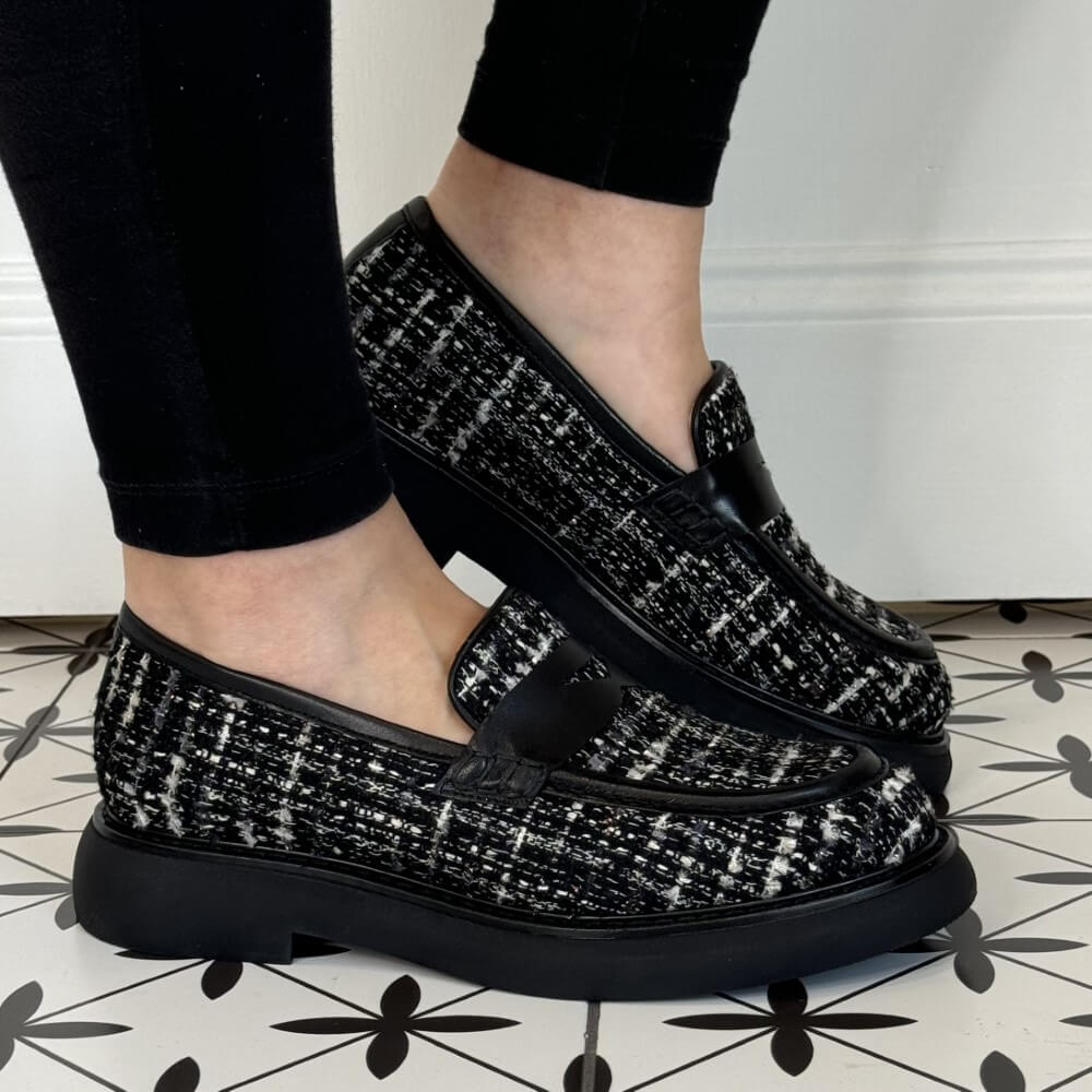 Marian 9100 Multi Loafer-BLACK