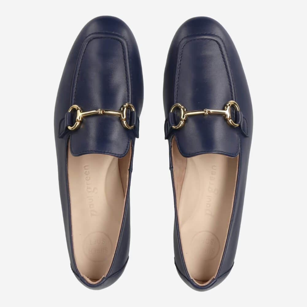 Paul Green 2596 Supersoft Loafer-NAVY