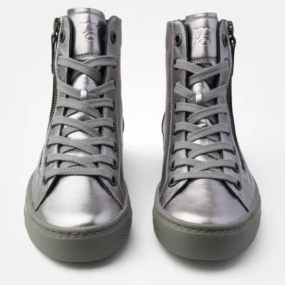 Paul Green 4024 Hi-Top-DARK SILVER CLAY