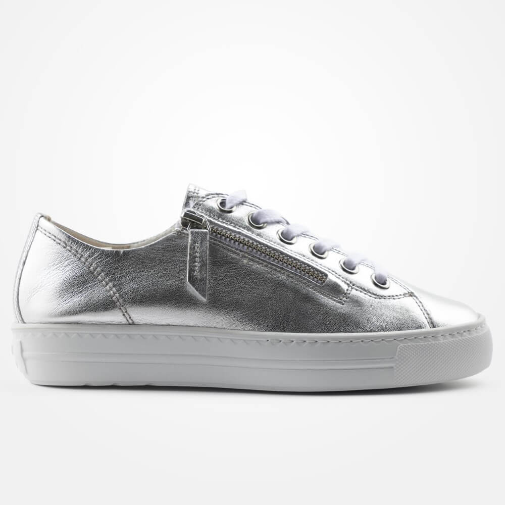 Paul Green 5206 Super Soft Trainers-SILVER