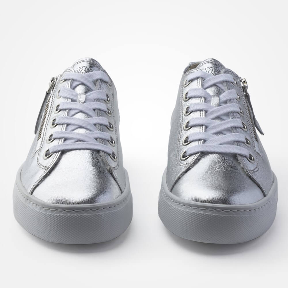 Paul Green 5206 Super Soft Trainers-SILVER