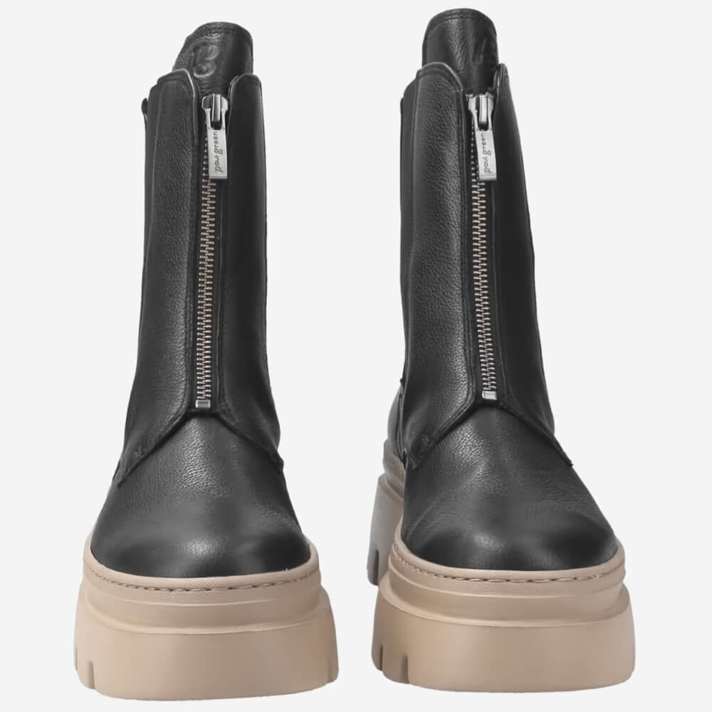 Paul Green 8030 Centre Zip -BLACK