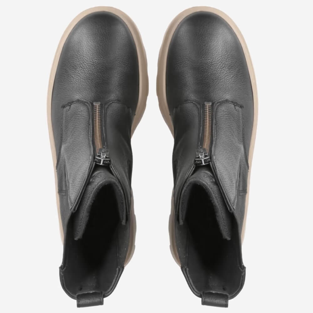 Paul Green 8030 Centre Zip -BLACK