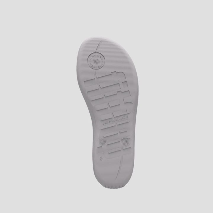 FitFlop iQUSHION Sparkle Toe-Posts-BLACK COMBI