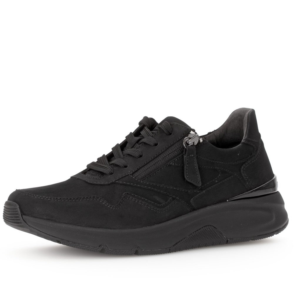 Rollingsoft Acro Walking Shoe 06.896 -Black Suede