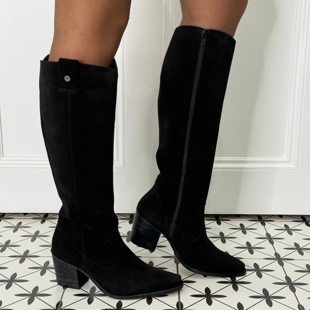 Toni Pons LYNN Knee High Boot-BLACK