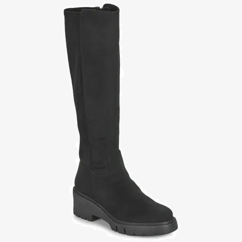 UNISA Jace Suede Knee High Boot Black Suede