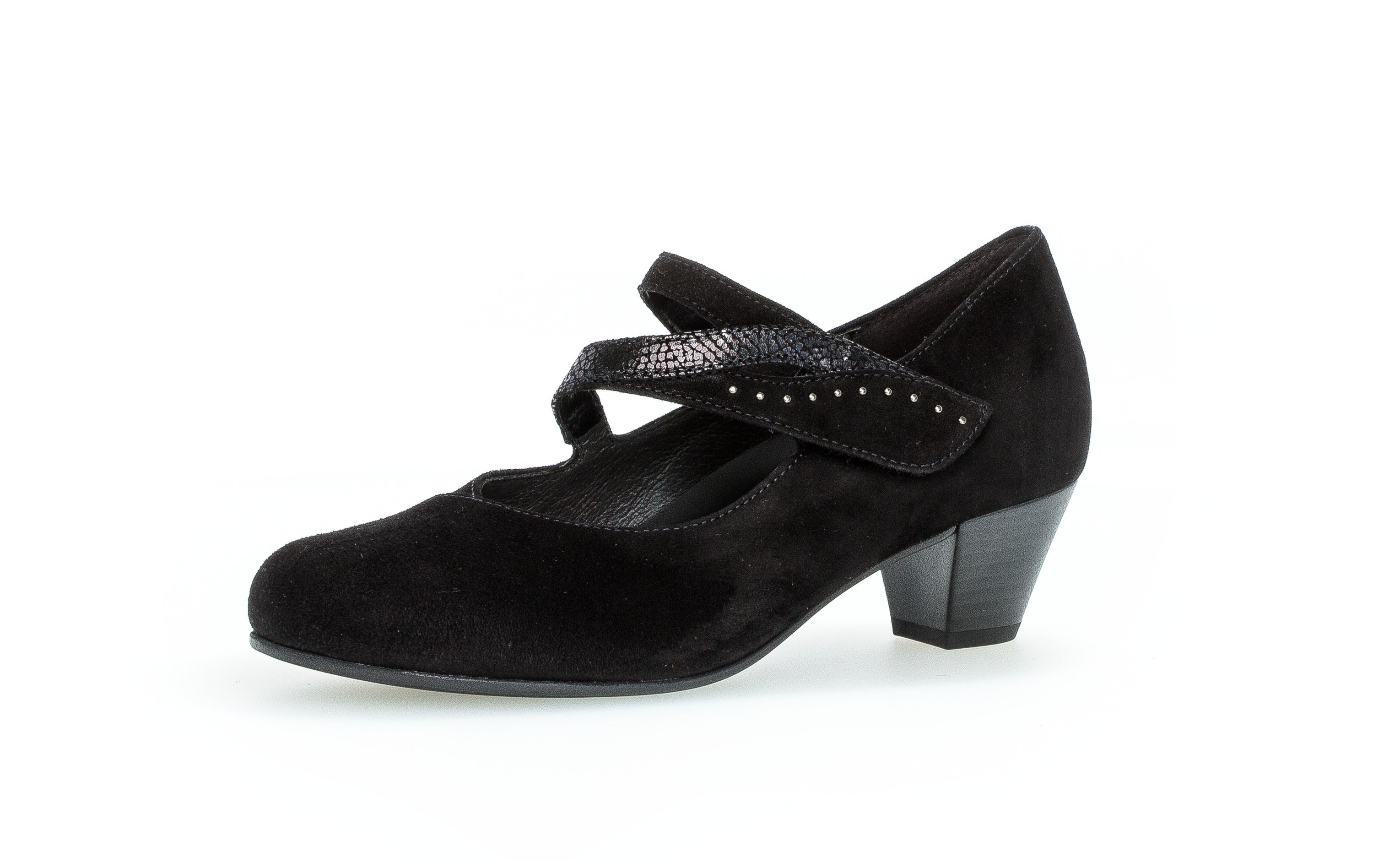 GABOR 56.146-BLACK SUEDE
