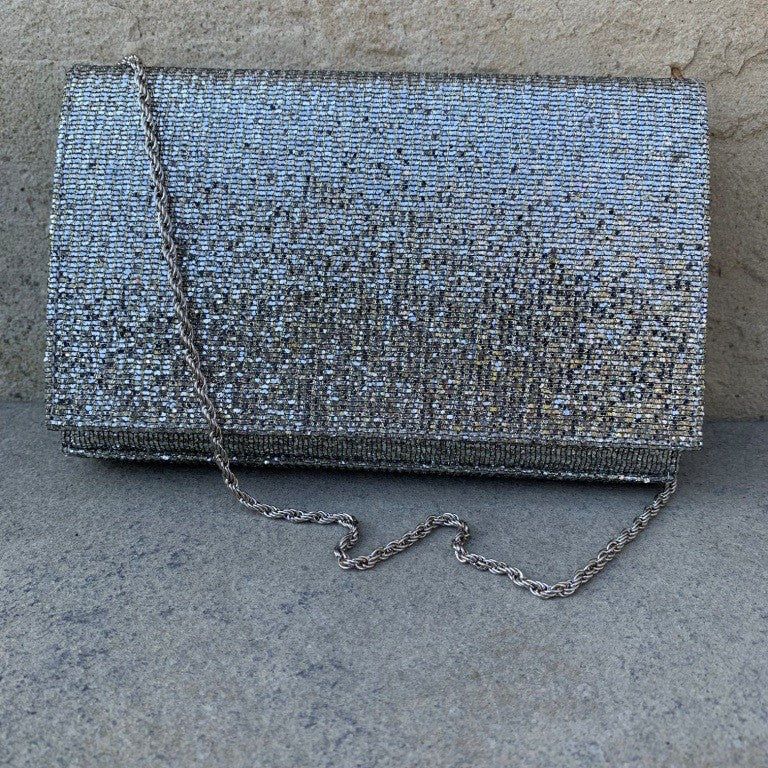 Marian 503 Clutch-SILVER