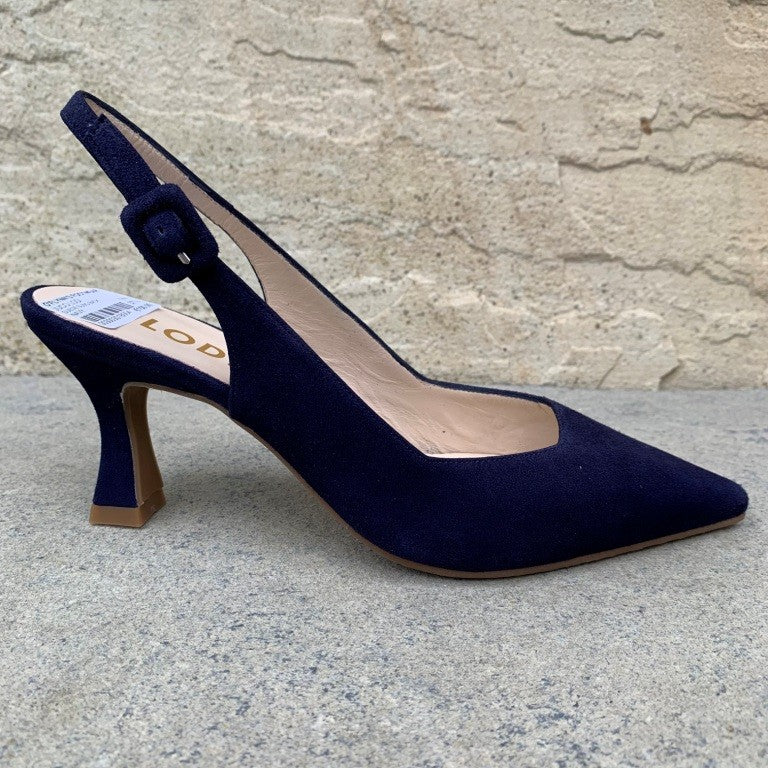 Lodi JUCO Sling Back  -NAVY