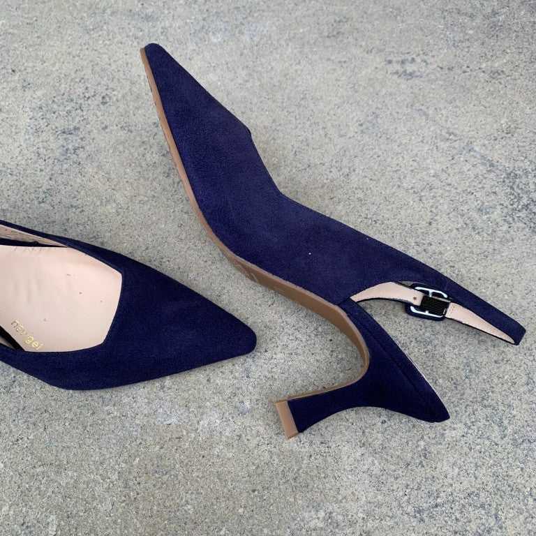 Lodi JUCO Sling Back  -NAVY