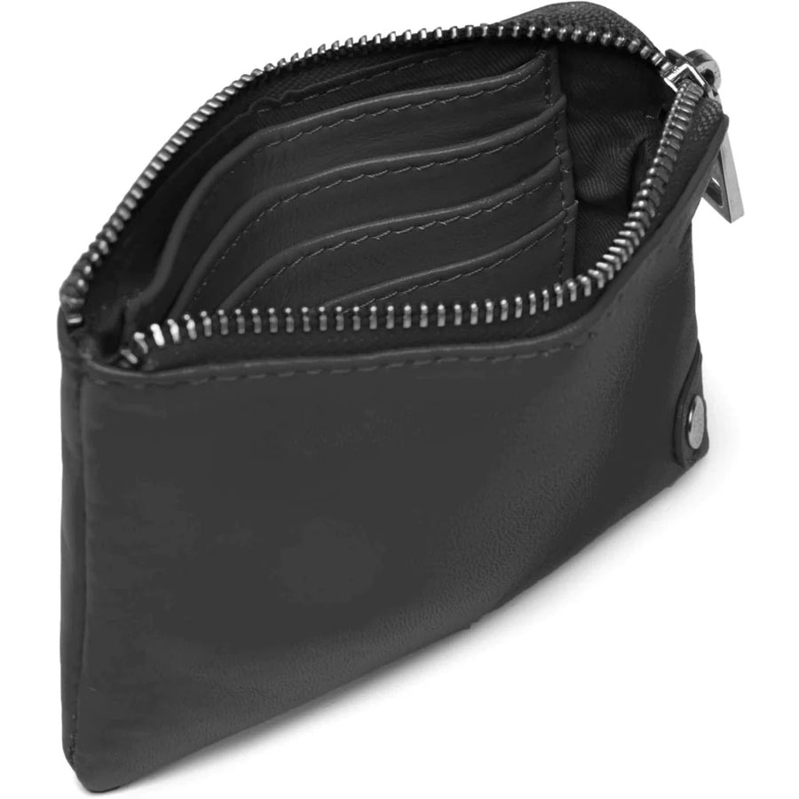 DEPECHE Wallet 13924-Black Leather
