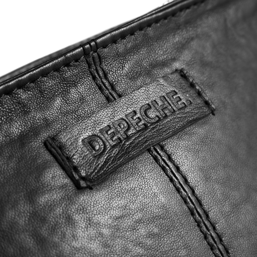 Depeche Leather Crossbody 15350-BLACK