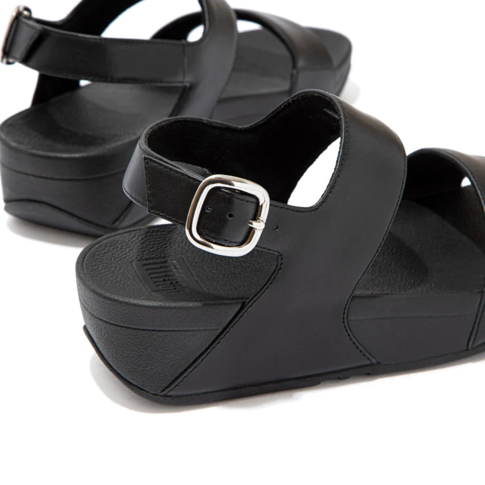 FitFlop Lulu Leather Backstrap sandal-All Black