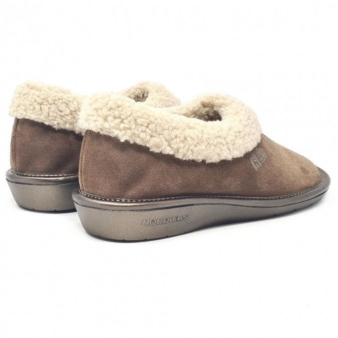 NORDIKAS Slippers 1754-BROWN