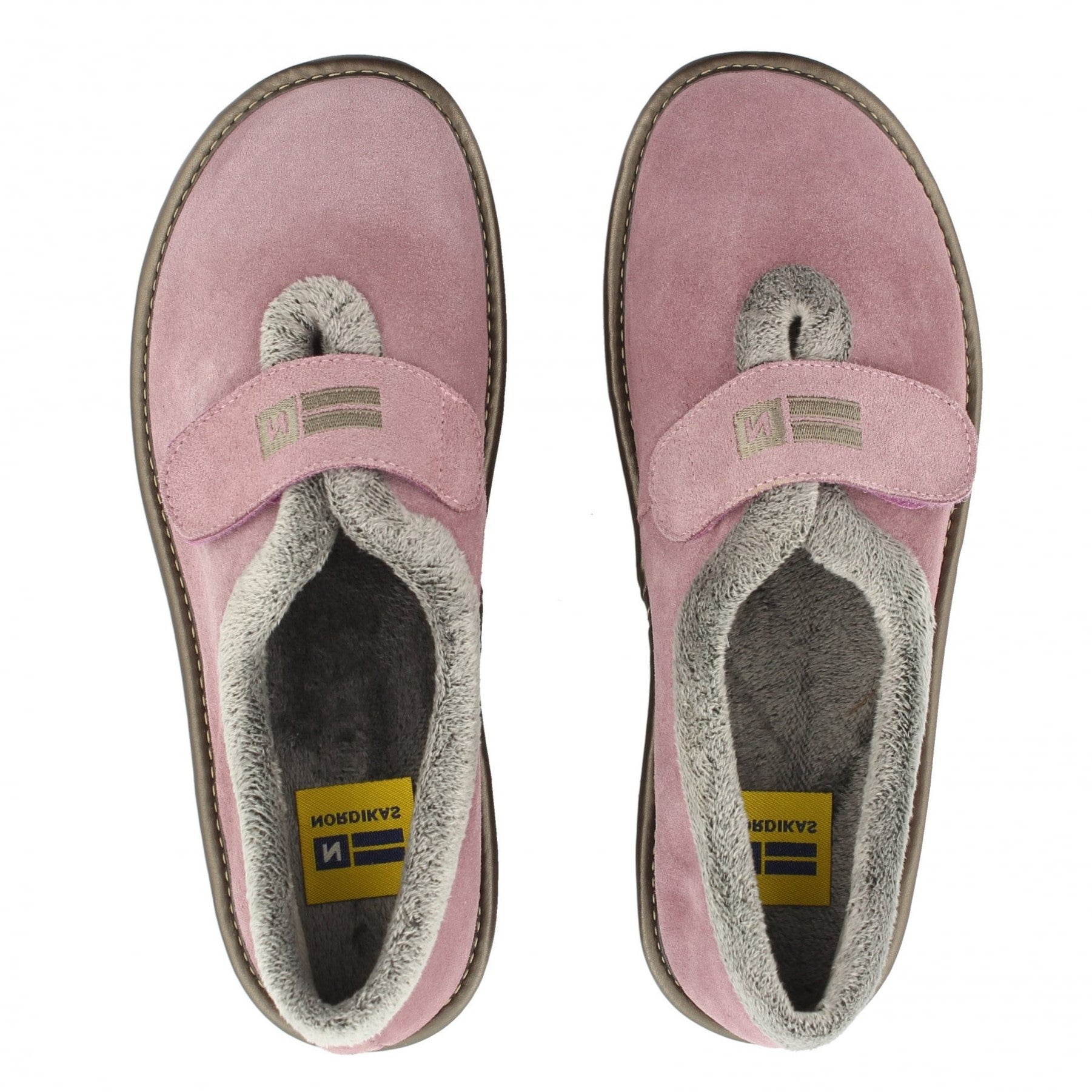 NORDIKAS Velcro Slippers 6348-PINK