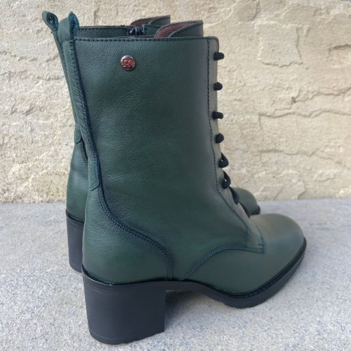 Pepe Menargues Laced Ankle Boot 21143-GREEN