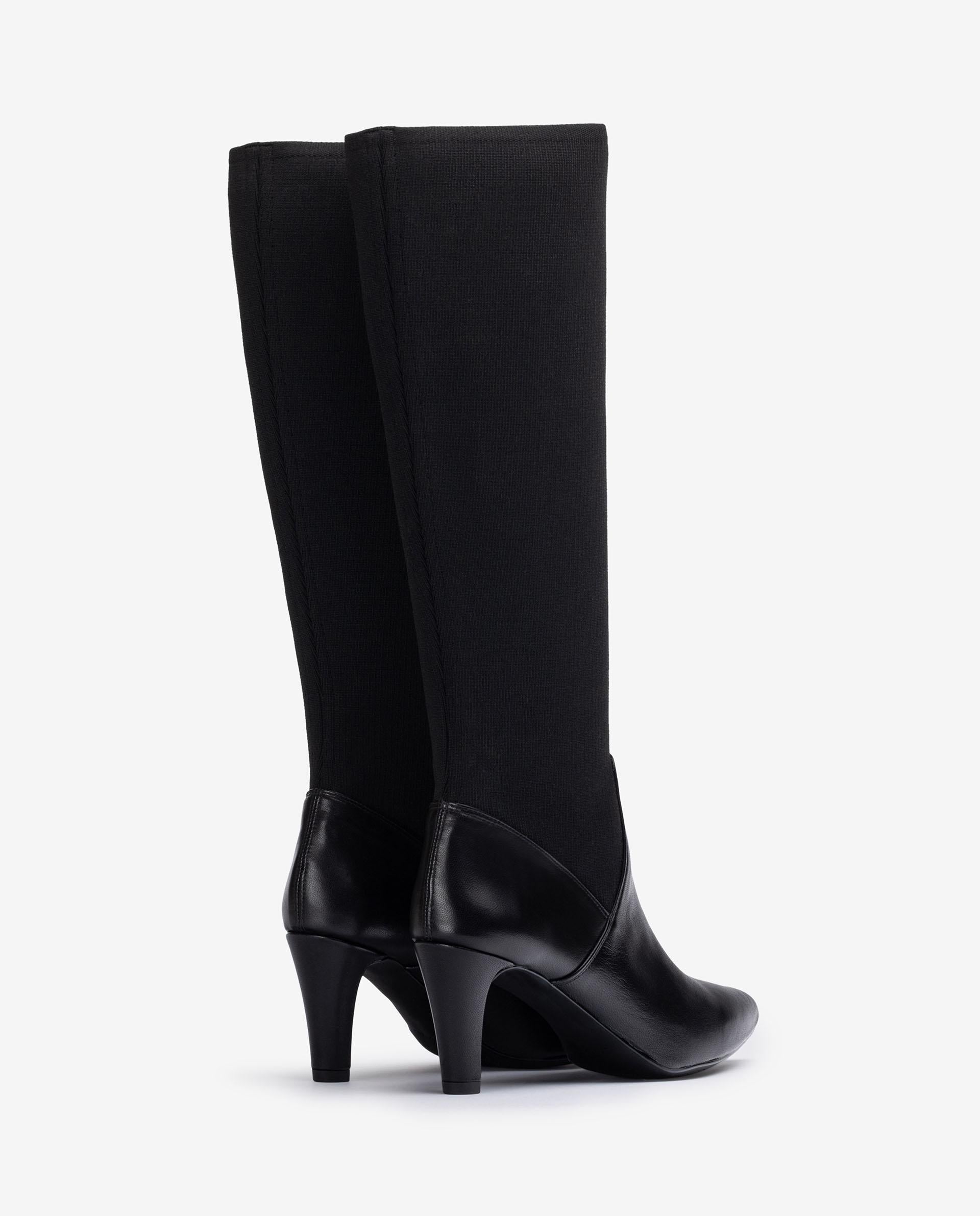 Unisa Karol Knee High Boot-BLACK